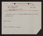 General Correspondence (1935-1946, n.d.)